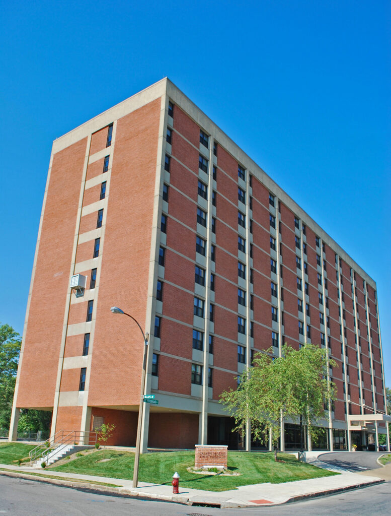 James House building exterior.