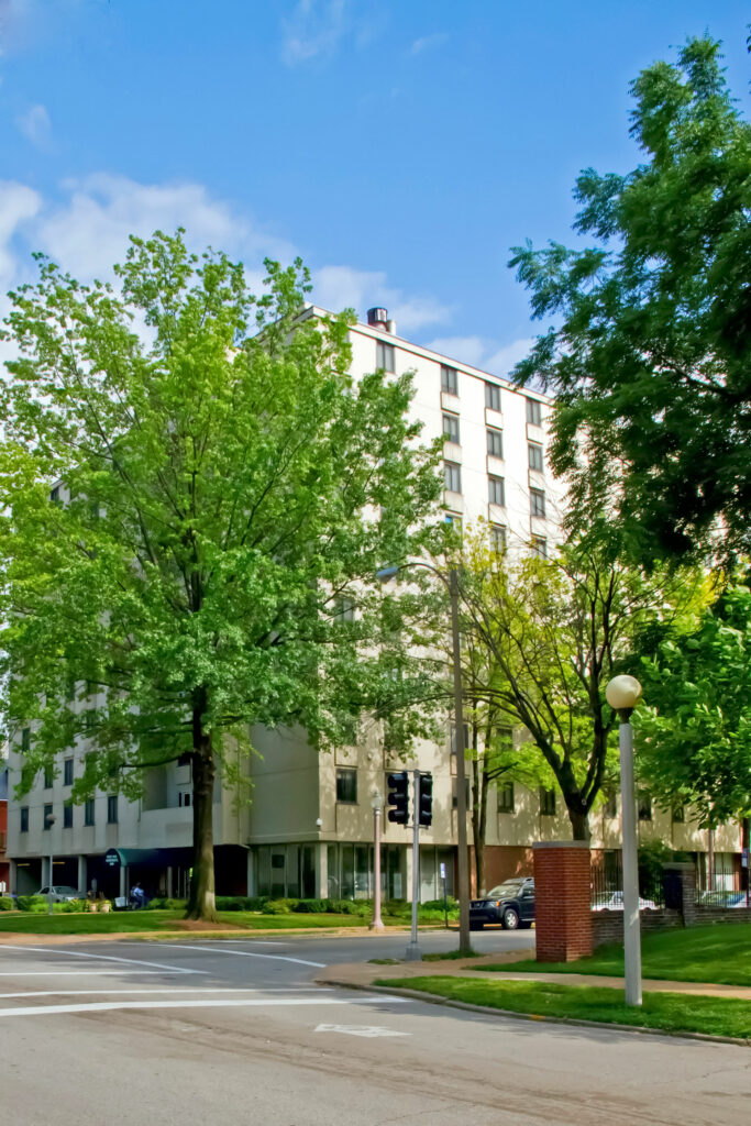 West Pine building exterior.