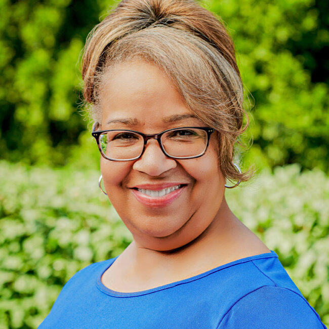 Headshot of Bridgette Harvey.